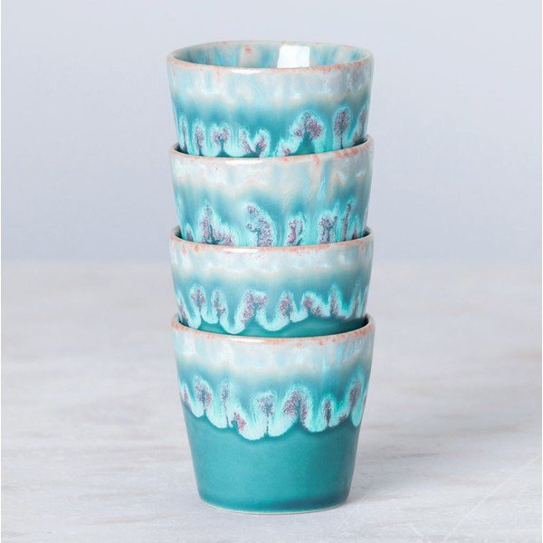 Belo-turkizna skodelica za espresso Costa Nova, 210 ml-image-1