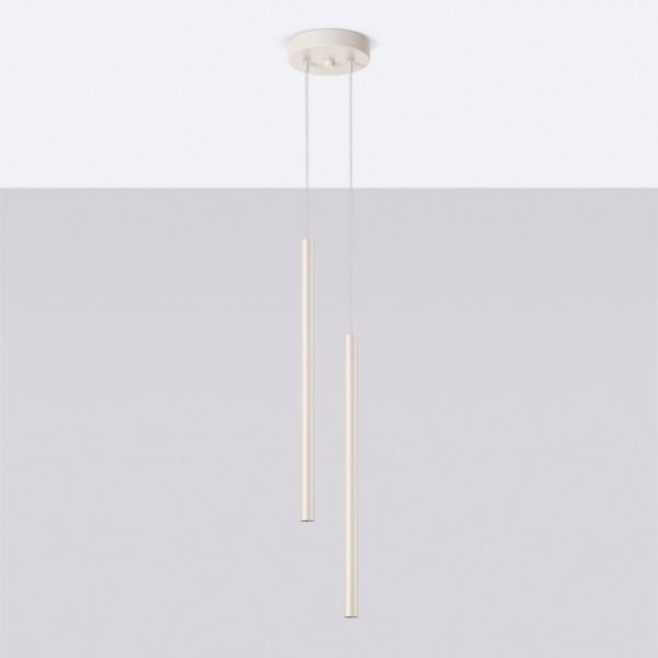 Kremno bela viseča svetilka ø 15 cm Fideus – Sollux-image-2