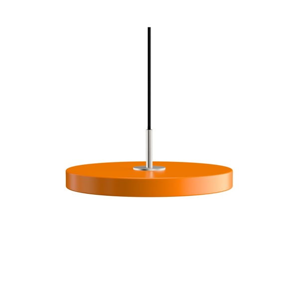 Oranžna LED viseča svetilka s kovinskim senčnikom ø 31 cm Asteria Mini – UMAGE