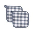 Bombažne kuhinjske rokavice v kompletu 2 ks Gingham – Tiseco Home Studio