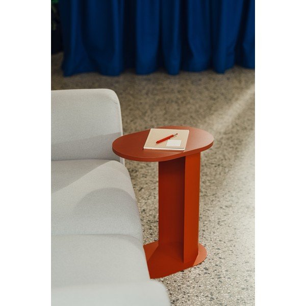 Kovinska stranska mizica 48x34 cm Nuno – noo.ma-image-1