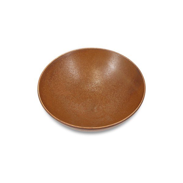 Rjava porcelanasta skleda ø 21 cm Ovio – BonBistro-image-1
