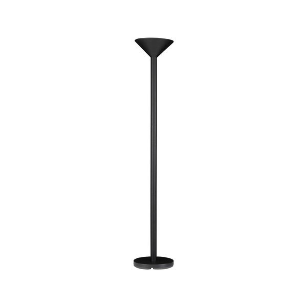 Mat črna kovinska stoječa svetilka (višina 165 cm) Tazu – Nova Luce