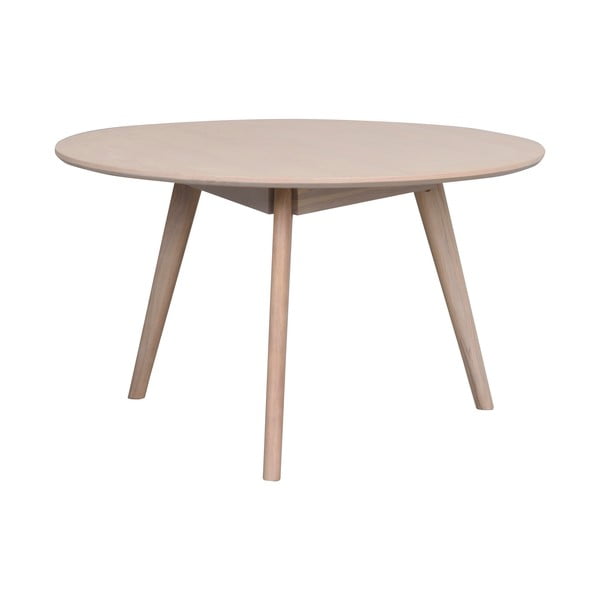 Okrogla mizica v hrastovem dekorju  90x90 cm Yumi - Rowico
