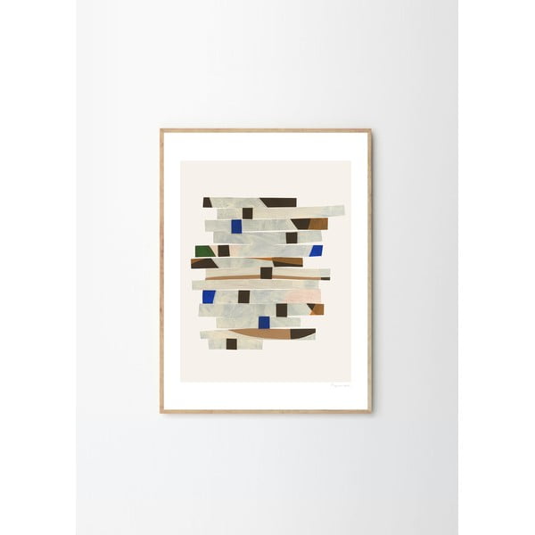 Plakat 50x70 cm Cut up Stripes – Berit Mogensen Lopez – The Poster Club-image-4