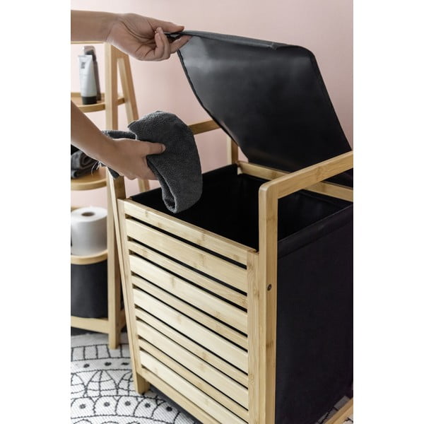 Tekstilni koš za perilo 47 l Ecori – Wenko-image-1