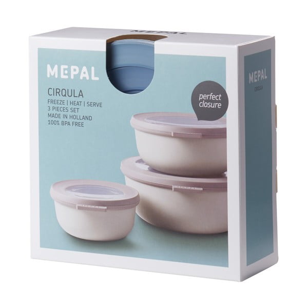 Posode za malico v kompletu 3 ks Cirqula Nordic – Mepal-image-3