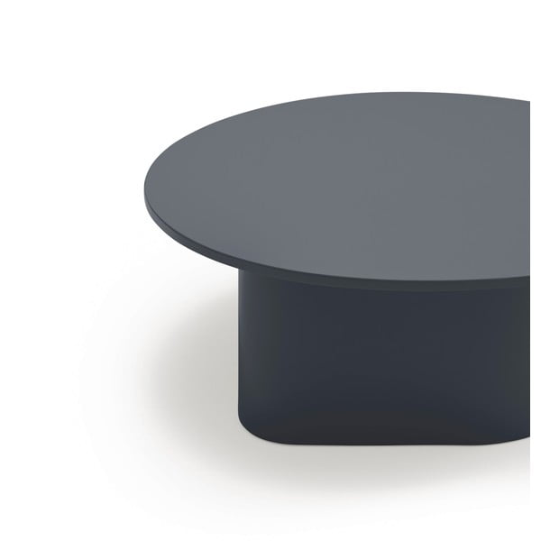 Antracitno siva mizica 110x111 cm Totem – Teulat-image-3