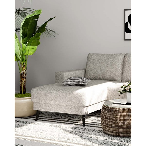 Kremno bela kotna sedežna garnitura (levi kot) Fynn – Ghado-image-1