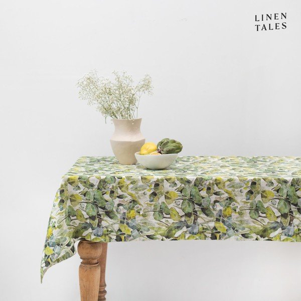 Lanen namizni prt 140x200 cm Lotus – Linen Tales-image-2