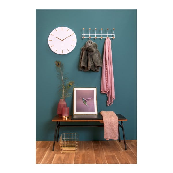 Bela stenska ura Karlsson Charm-image-3