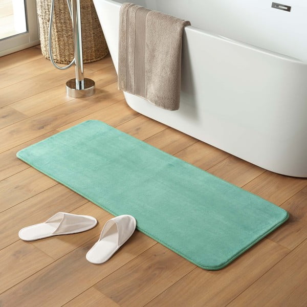 Turkizna kopalniška preproga 50x120 cm Vitamine – douceur d'intérieur-image-1