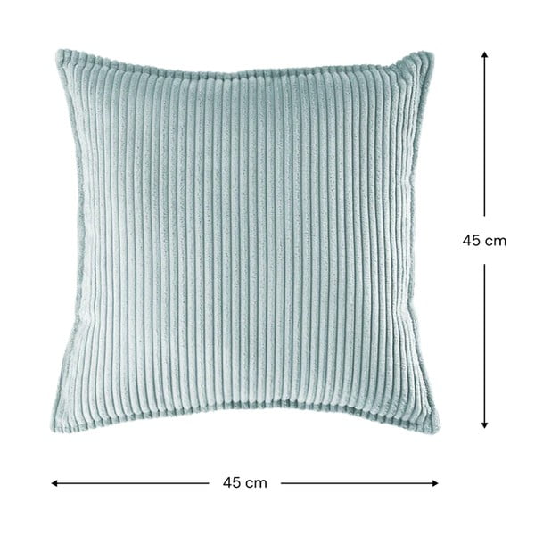 Mentolno zelena otroška blazina rebrasti žamet Block – Wigiwama-image-4