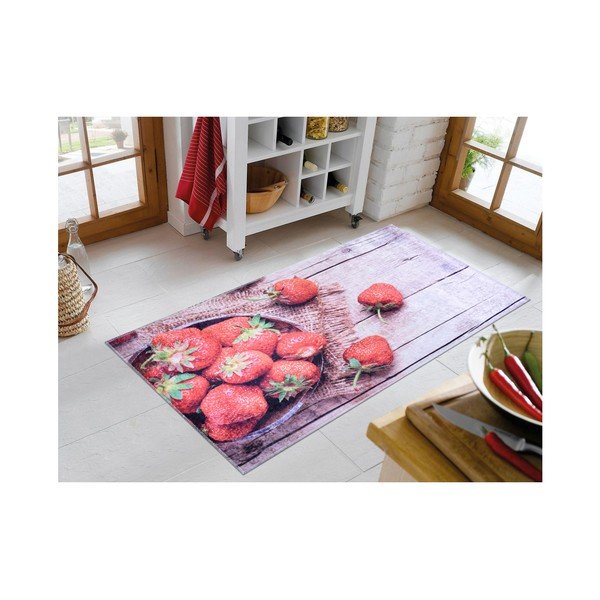Trajna preproga Vitaus Strawberry Madness, 100 x 160 cm