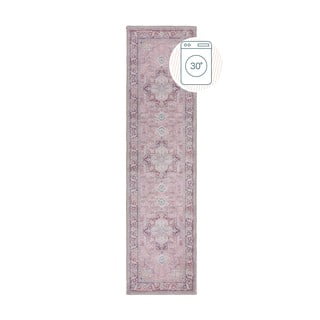 Svetlo rdeč pralen tekač iz mešanice recikliranih vlaken 60x230 cm Windsor – Flair Rugs
