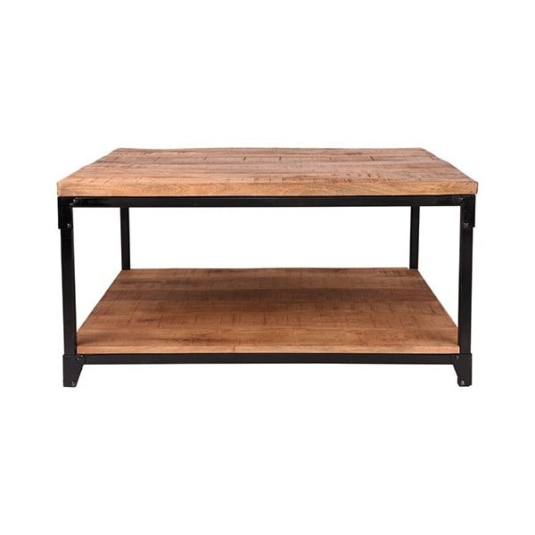 Zložljiva miza z zgornjim delom iz mangovega lesa LABEL51 Stabilna, širina 90 cm