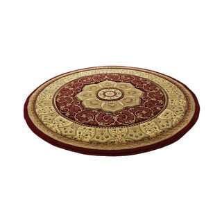 Rdeča okrogla preproga ø 150 cm Heritage – Think Rugs