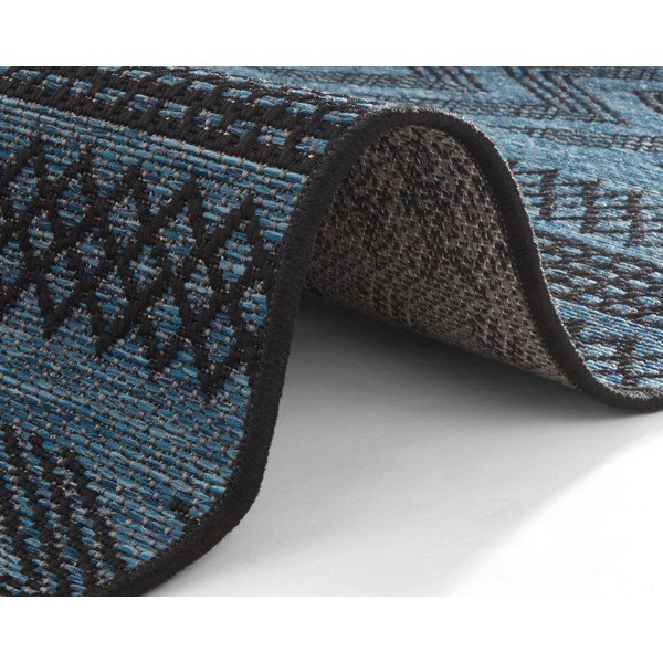 Temno modra zunanja preproga NORTHRUGS Sidon, 70 x 200 cm-image-1