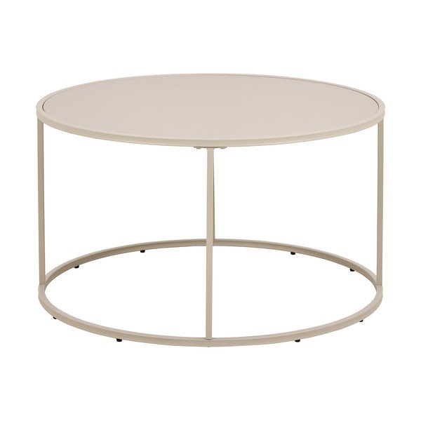 Siva jeklena okrogla klubska mizica ø 80 cm Seaford – Actona-image-2