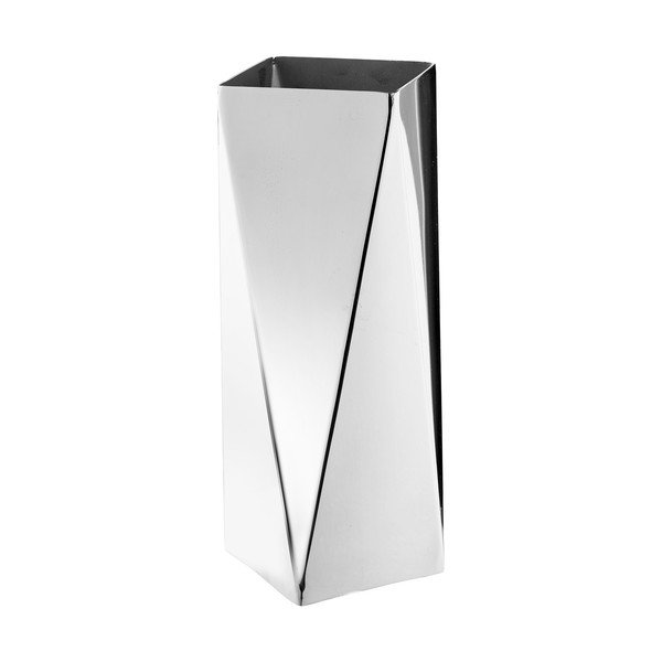 Jeklena vaza v srebrni barvi (višina 23 cm) – House Nordic