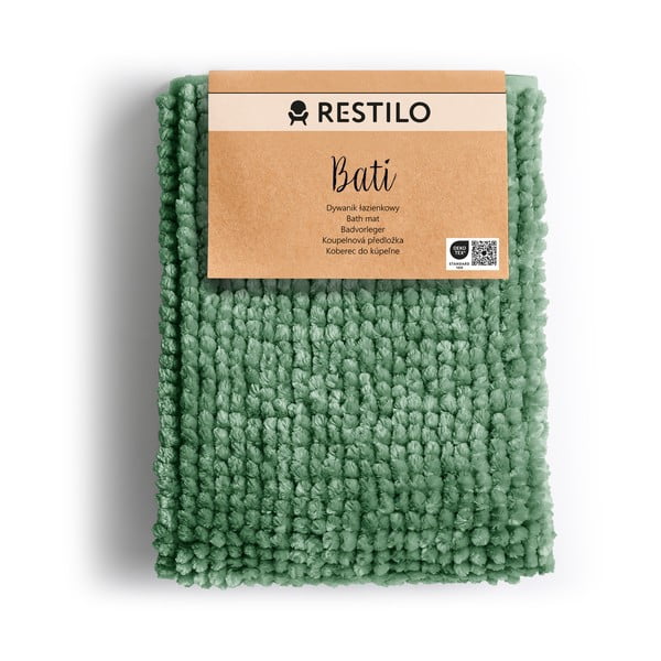 Zelena kopalniška preproga 50x70 cm Bati – Restilo