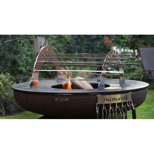 Nabodala za žar v kompletu 3 ks iz nerjavečega jekla Rotisserie – Remundi-image-3