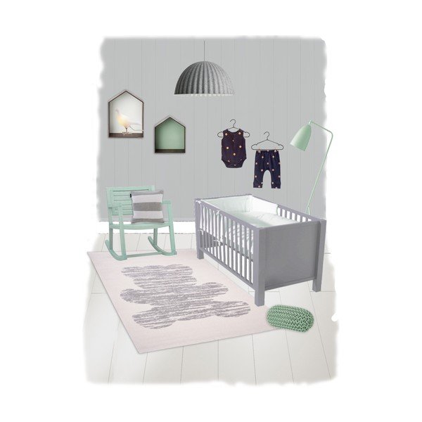 Otroška preproga Vintage Teddy Ecru, 120x170 cm-image-2