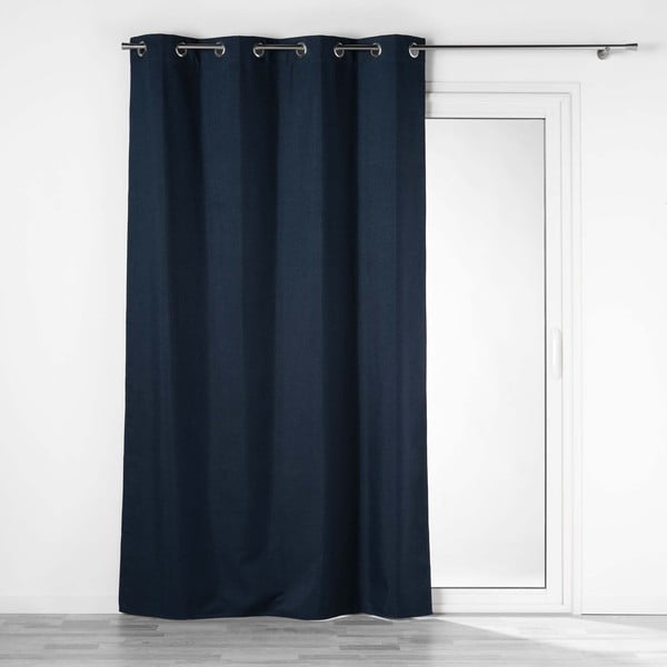 Temno modra zatemnitvena zavesa 140x260 cm Crepuscule – douceur d'intérieur