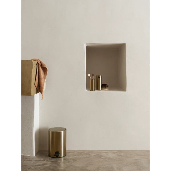 Temno siv jeklen koš za smeti s pedalom 3 l Modo – Blomus-image-1