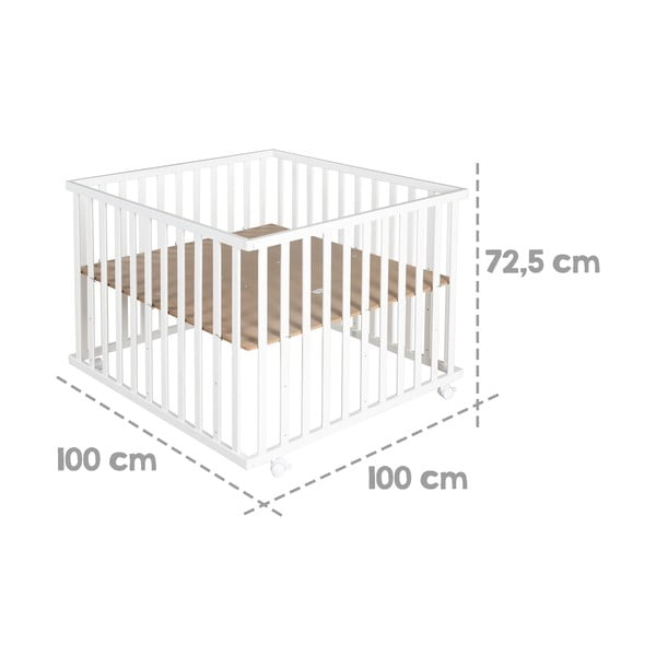 Bela stajica 100x100 cm Little stars – Roba-image-4