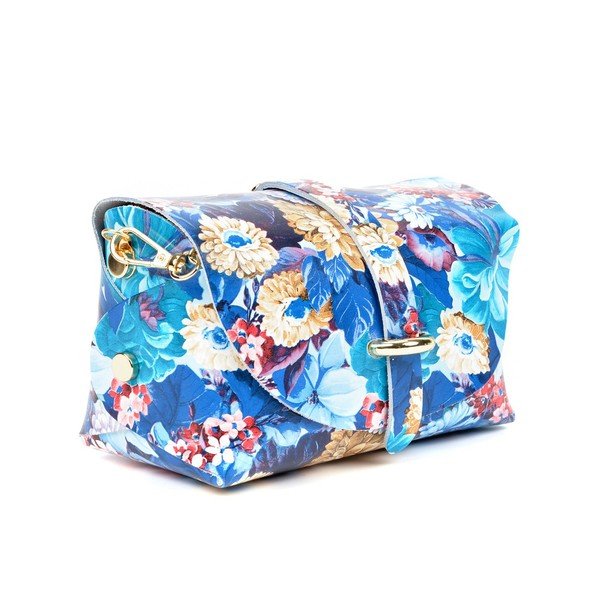 Usnjena torbica Sofia Cardoni Artsy Blue-image-2