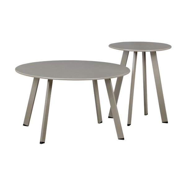 Kovinska okrogla vrtna mizica ø 40 cm Fer – WOOOD-image-2