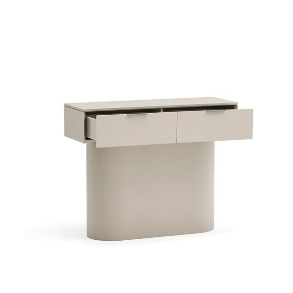 Bež stranska mizica 36x100 cm Totem – Teulat-image-2