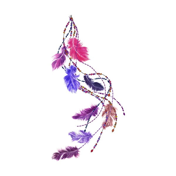 Ambiance Boho Feathers nalepka-image-2