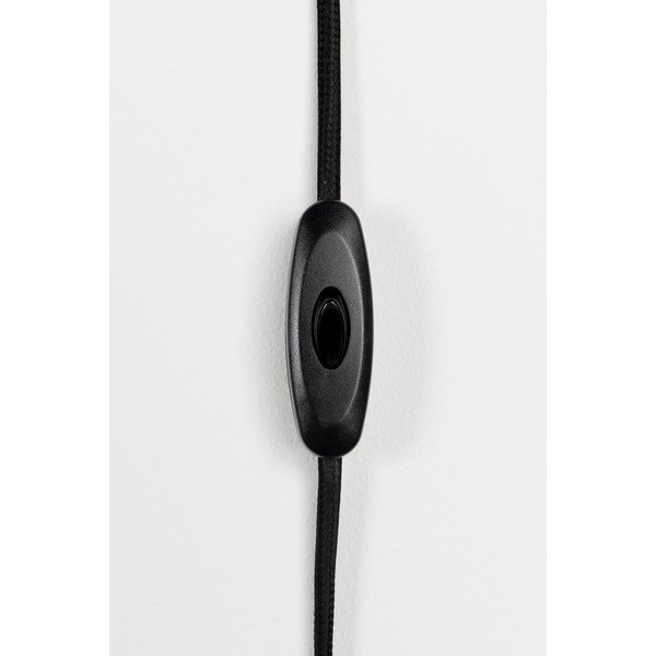 Črna namizna svetilka Monica - White Label-image-4