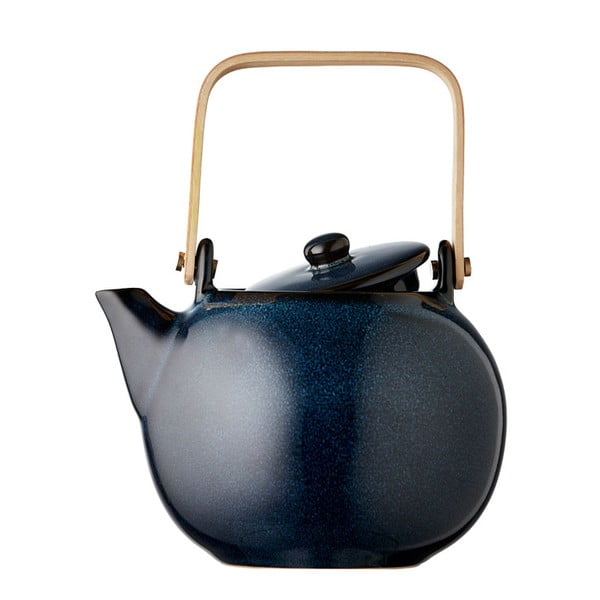 Temno moder keramičen čajnik s cedilom 1,2 l Gastro Blue – Bitz-image-2