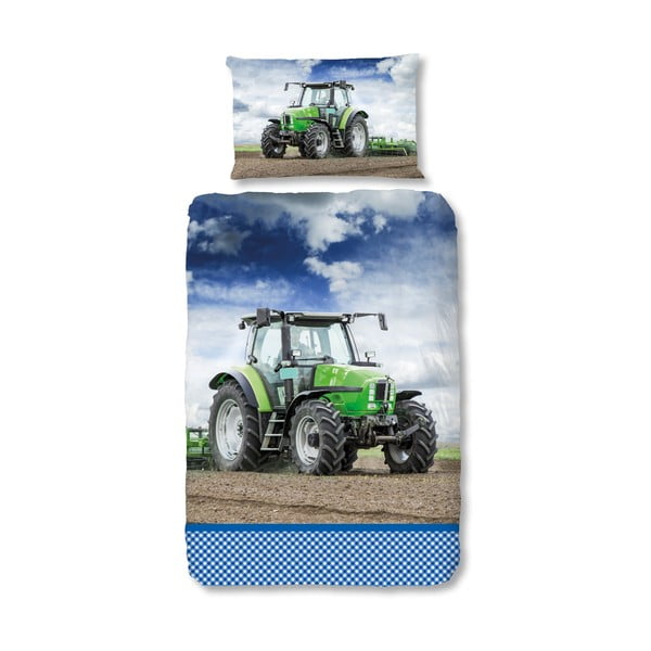 Enojna flanelna otroška posteljnina 140x200 cm Strong – Good Morning