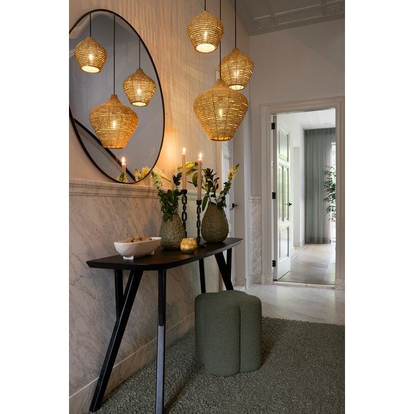 Kovinska okrasna skleda 15x38 cm Rosana – Light & Living-image-1