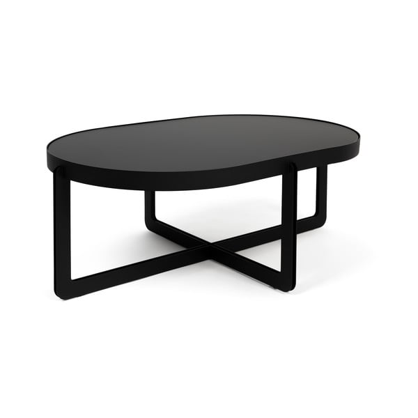 Črna klubska mizica 68x102 cm Centre – Zuiver