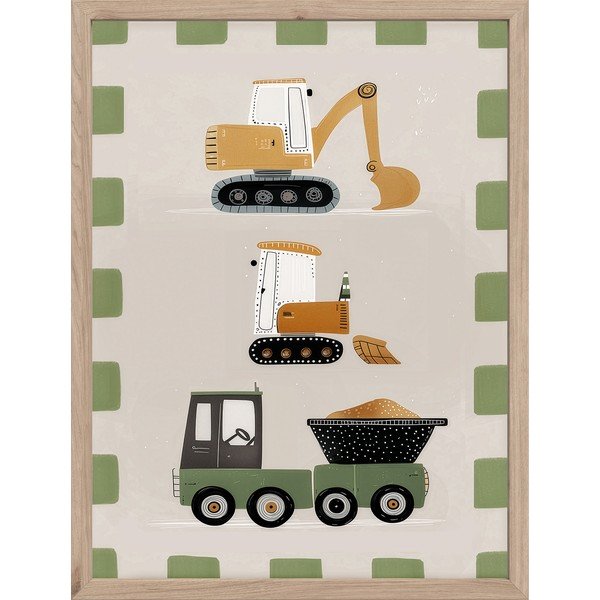 Otroška slika 30x40 cm Baby The Builder – Styler