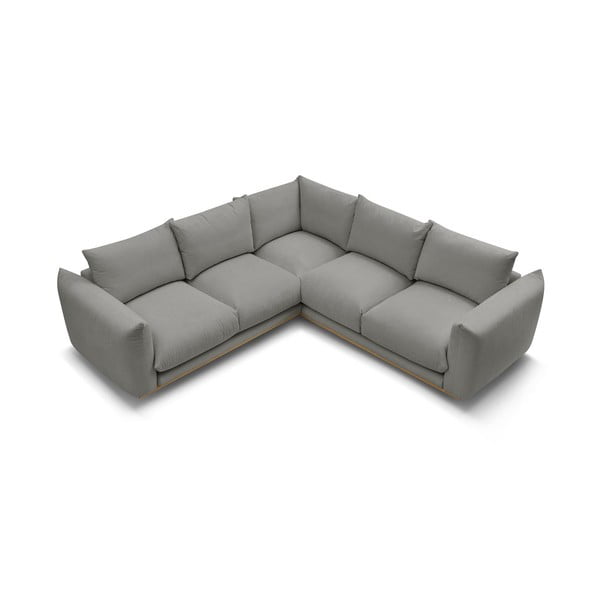 Siva kotna sedežna garnitura Ernest – Bobochic Paris-image-4