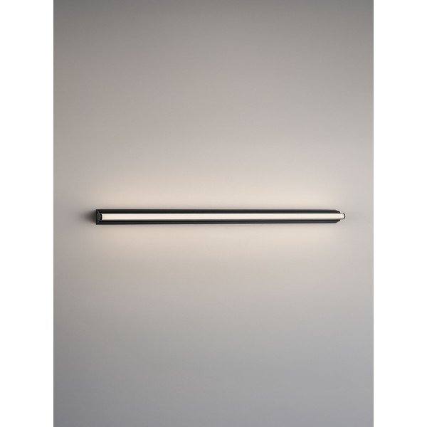 Mat črna aluminijasta LED stenska svetilka Endo – Nova Luce-image-2