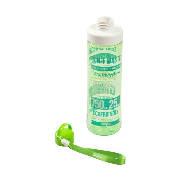 Zelena steklenica za vodo Snips Eco, 750 ml-image-3