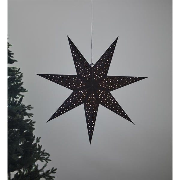 Črna viseča svetlobna dekoracija Markslöjd Clara, višina 75 cm