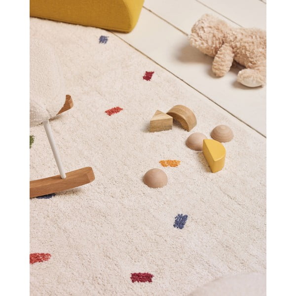 Kremno bela preproga 150x200 cm Epifania - Kave Home-image-3