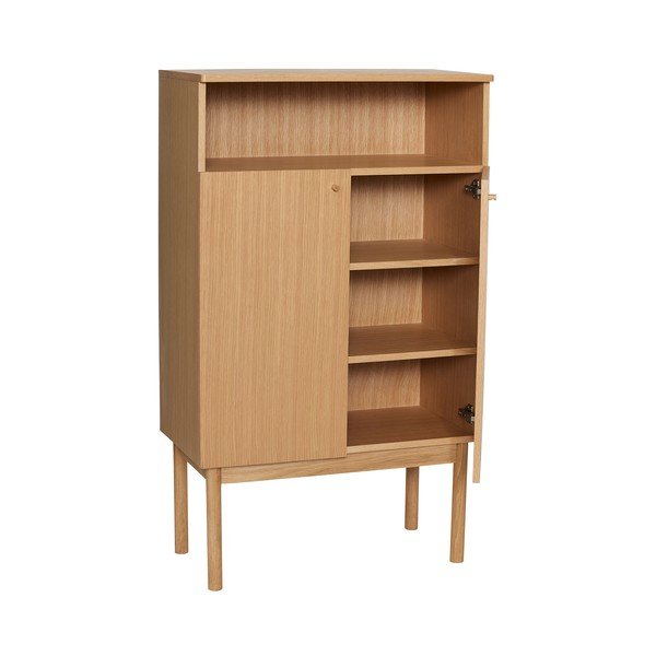 Omarica v hrastovem dekorju 80x135x42 cm Ulterior – Hübsch-image-4