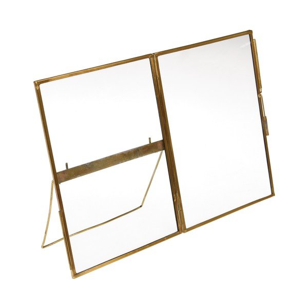 Kovinski stoječ okvir v zlati barvi 13x18 cm – Rex London-image-3