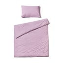 Sivkasto vijolična bombažna posteljnina Bonami Selection, 140 x 200 cm
