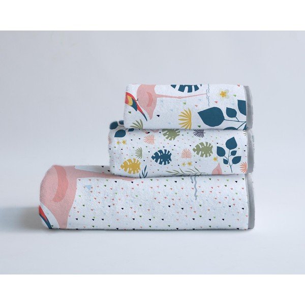 Komplet 3 brisač Little Nice Things Tropical-image-1