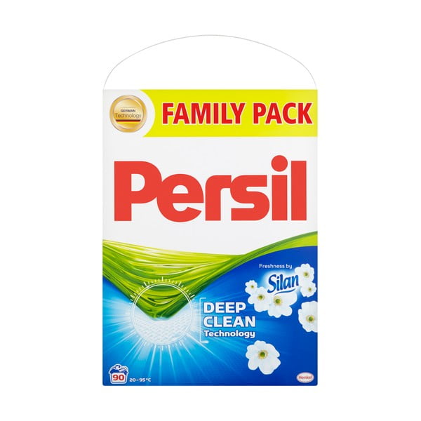 Družinsko pakiranje pralnega praška Persil Fresh by Silan, 5,85 kg (90 pranj)
